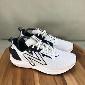 New Balance White and Black Men's Athletic Sneakers